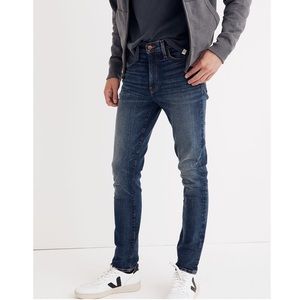 Madewell Skinny Jeans in Wellmoor Wash 33/32